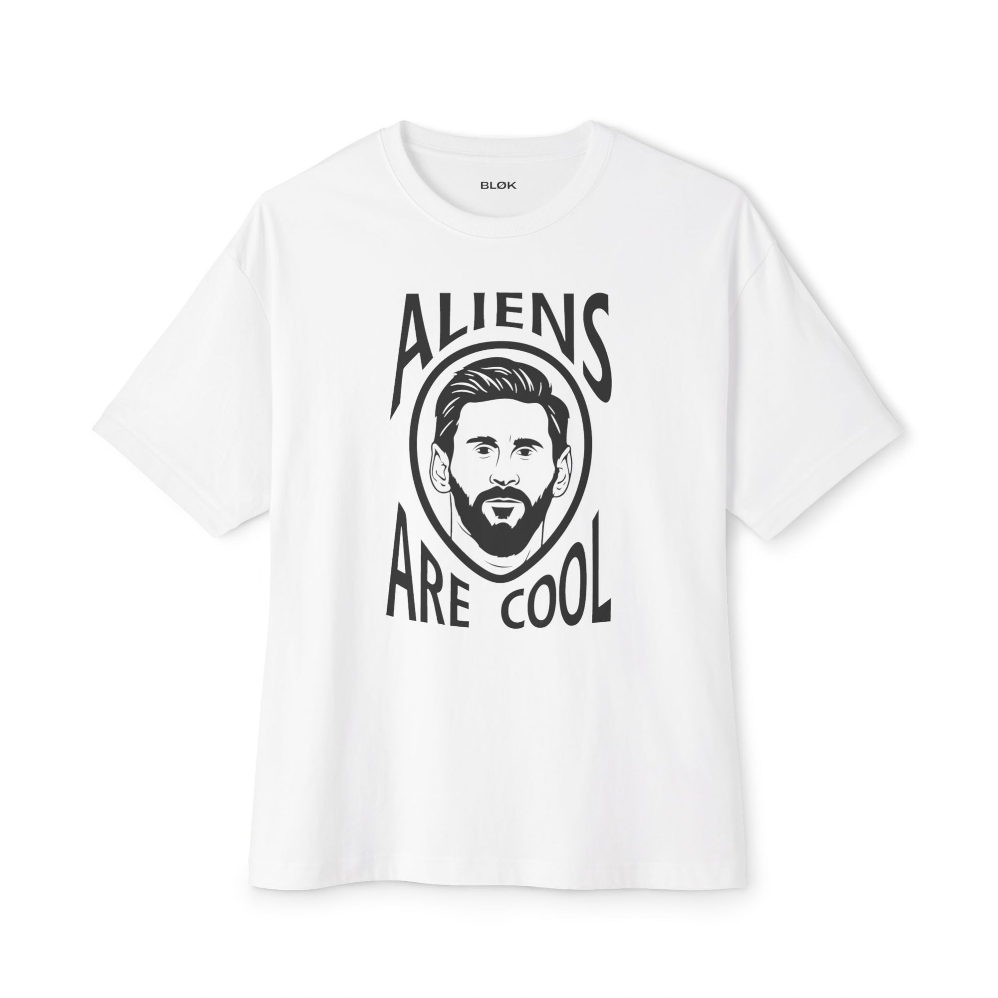 Cool Alien Unisex Oversized Tee
