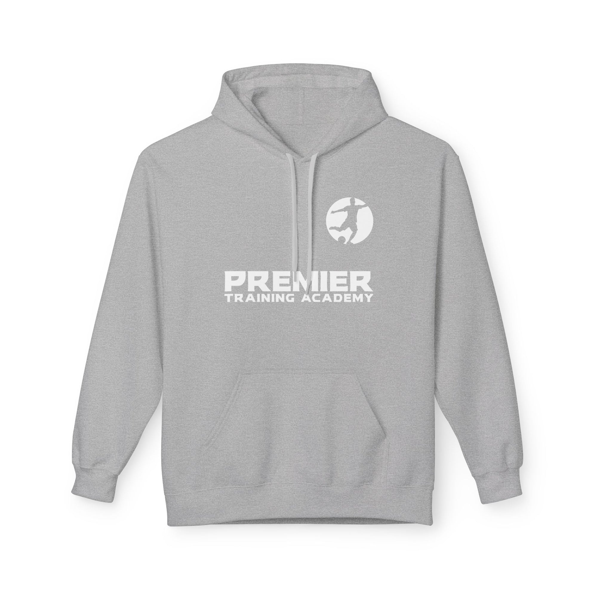 Premiere Training Academy Grey Unisex Midweight Fleece Hoodie