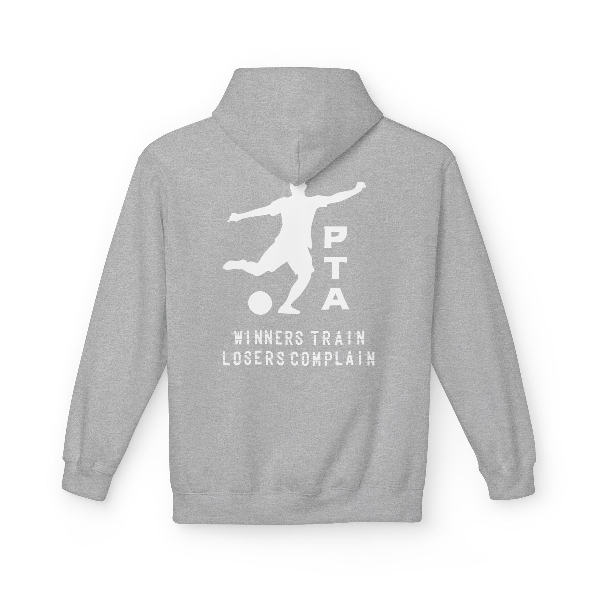 Premiere Training Academy Grey Unisex Midweight Fleece Hoodie