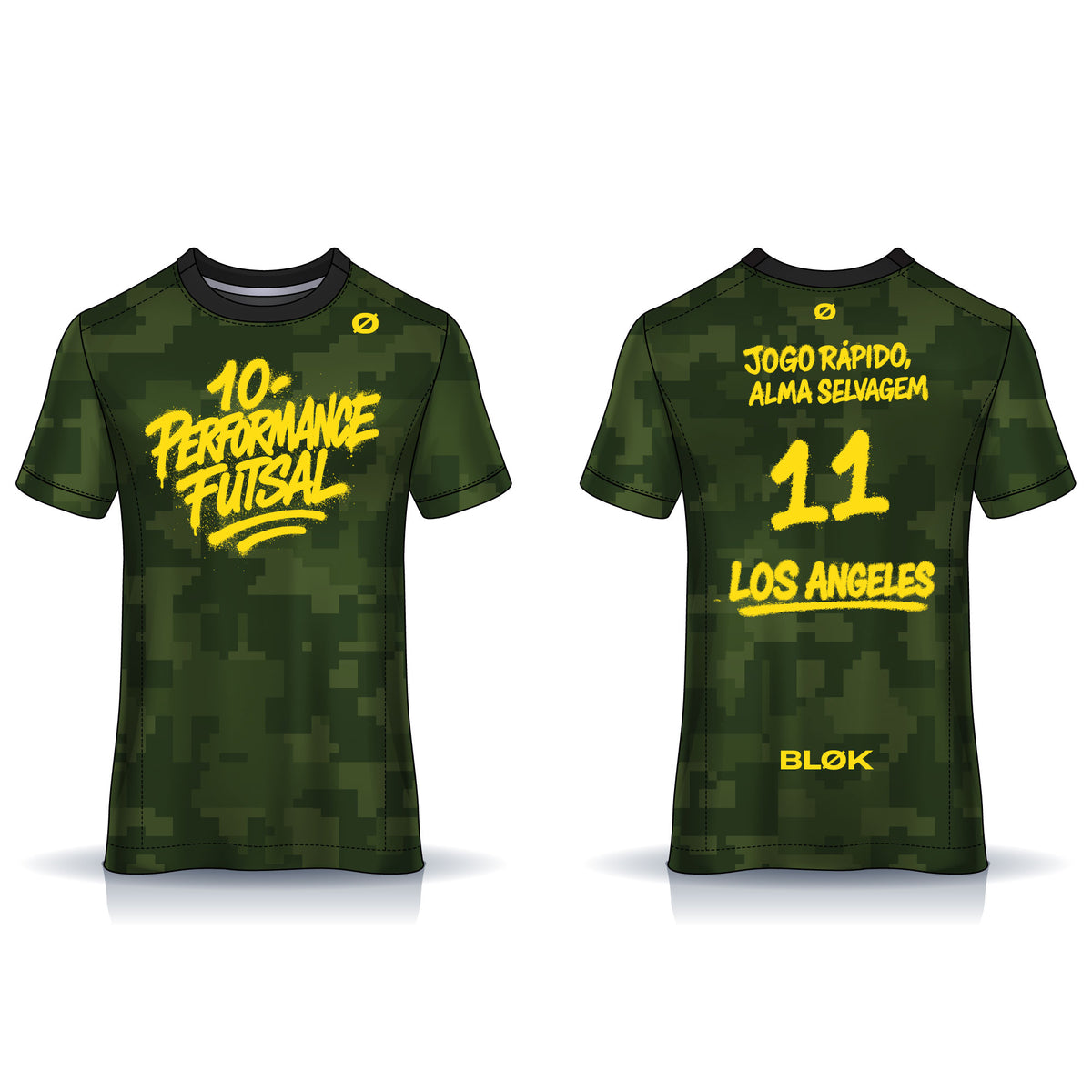 10 Performance Futsal Camo Jersey